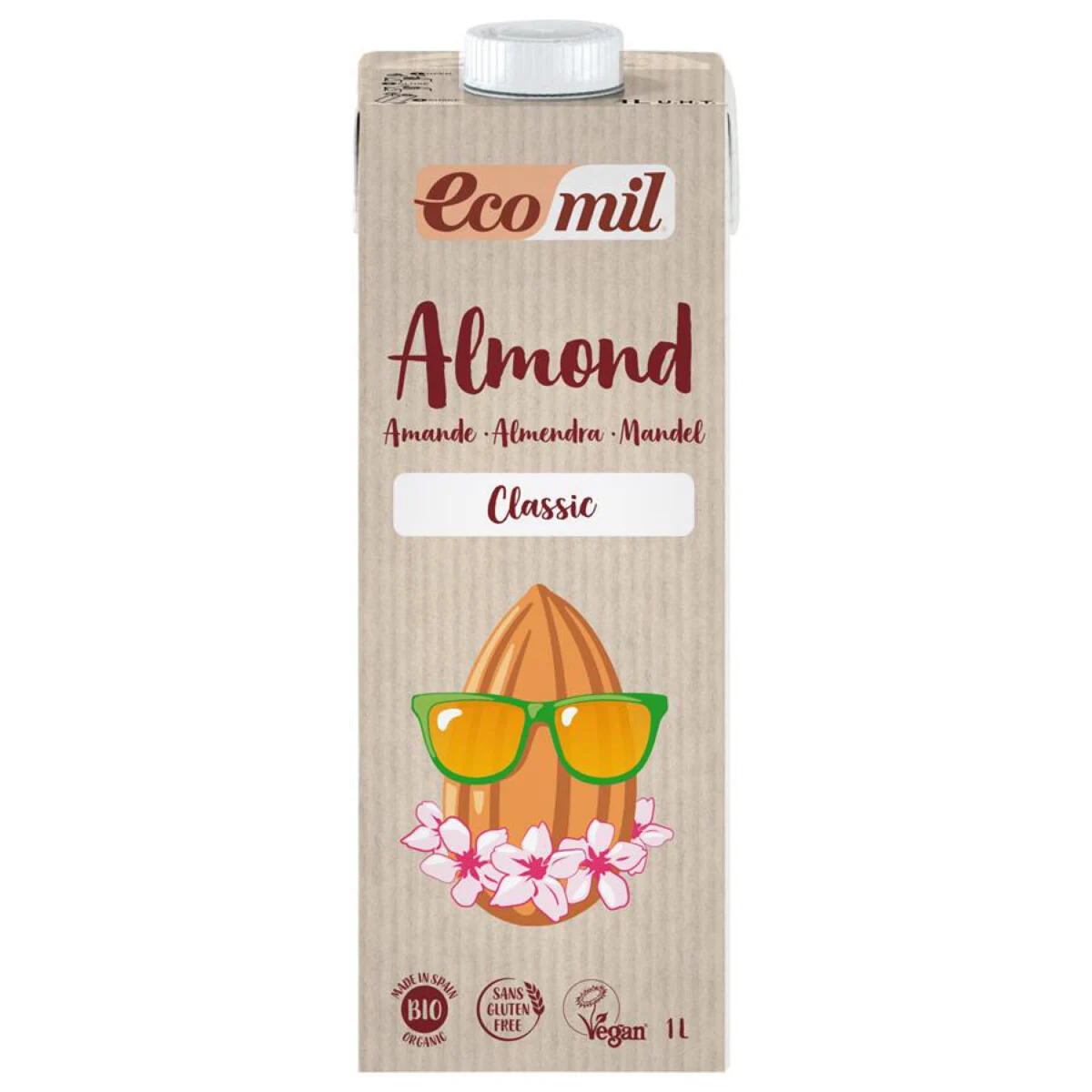 Ecomil Mandlový nápoj BIO 1l