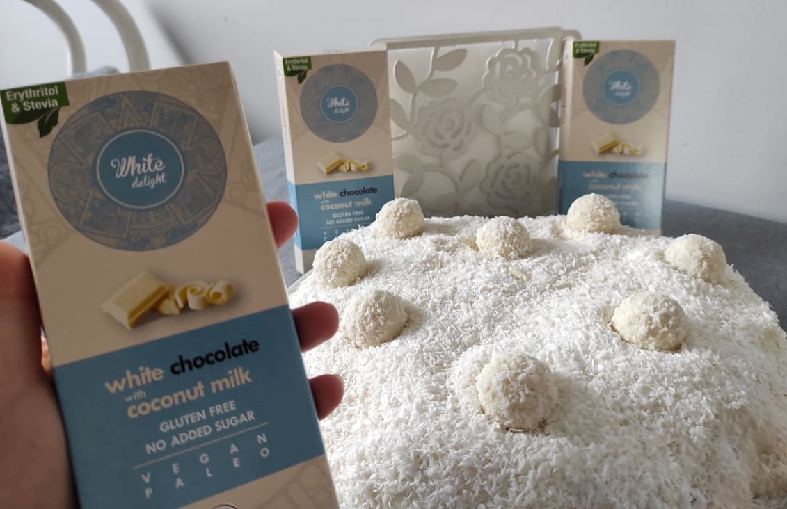 Health Market Milkless Delight Čokoláda s kokosovým mlékem a kokosovými chipsy se sladidlem (80g) - Obrázek 7
