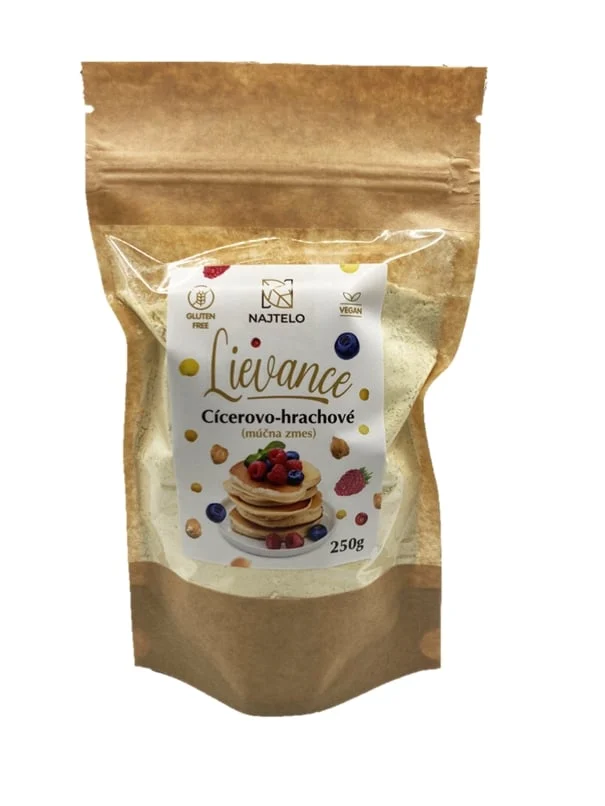Moučná směs na hrachovo-cizrnové lívance 250g Najtelo