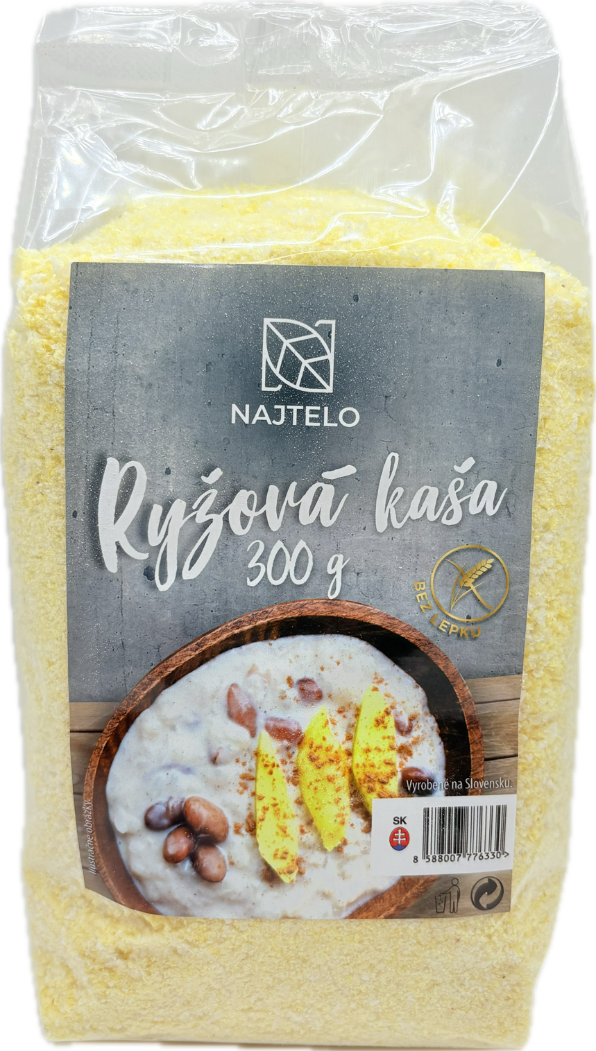 Instantní rýžová kaše 300g bezlepková Najtelo