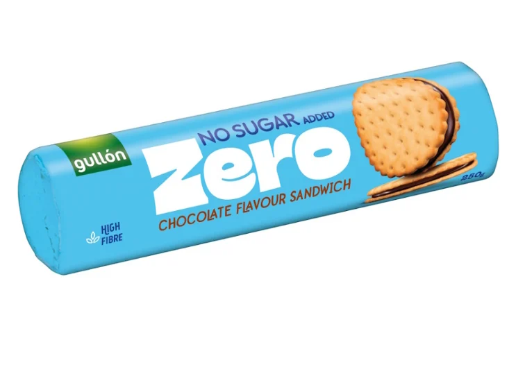 Gullón Sandwich de chocolate negro oplatky bez cukru s čok. 250 g
