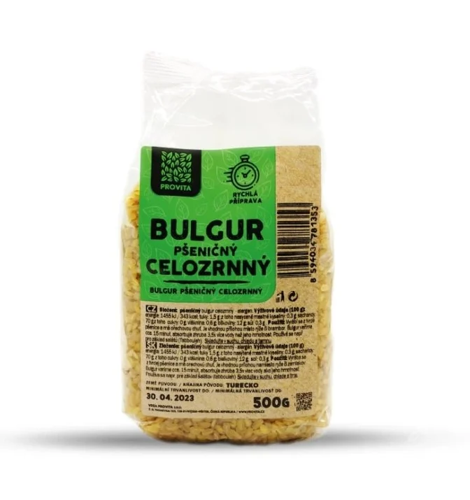 Provita Bulgur celozrnný pšeničný 500g