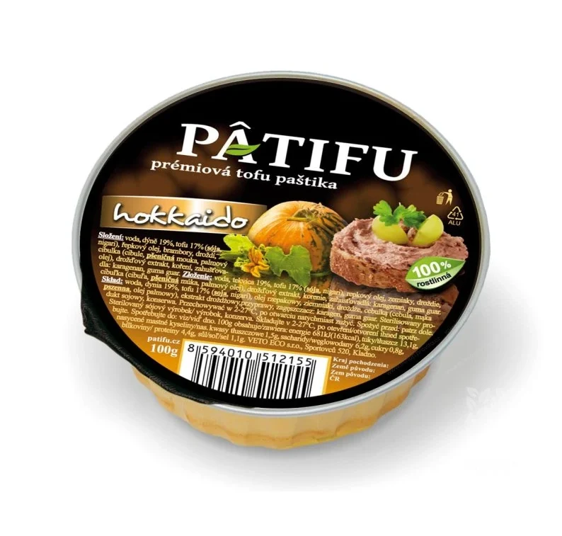 Paštika PATIFU hokkaido 100 g   VETO ECO