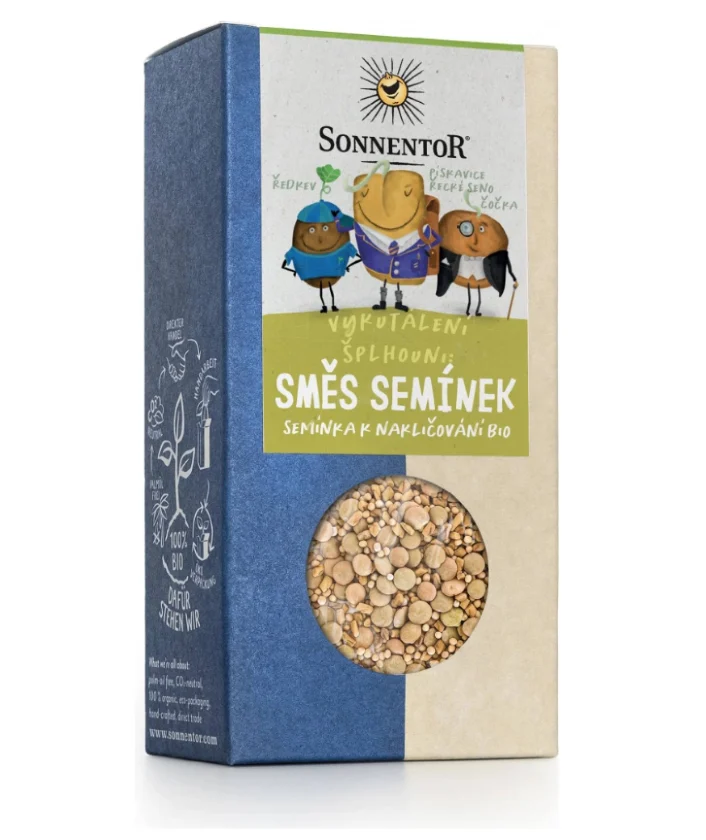 Směs semínek na klíčení, BIO 120 g