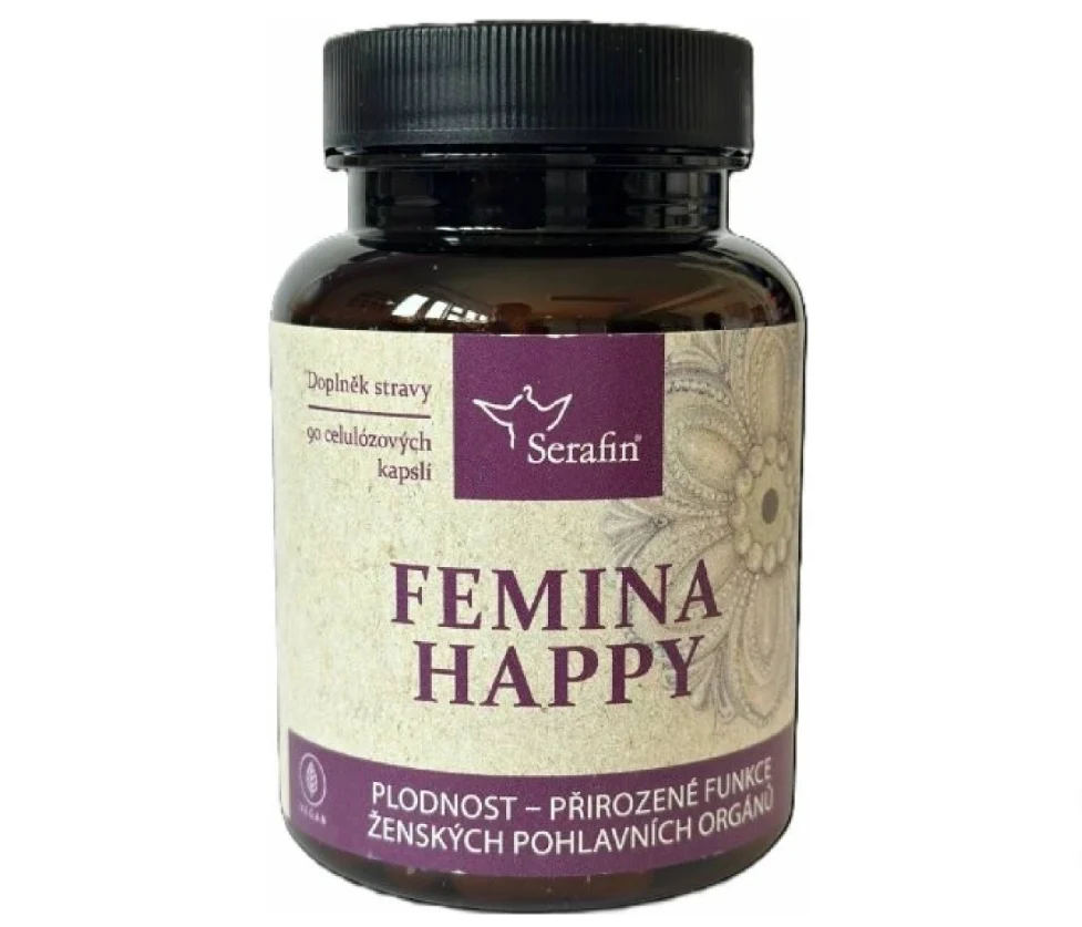 Serafin Femina happy - přírodní kapsle 90 kapslí