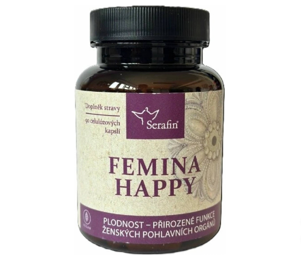 Serafin Femina happy - přírodní kapsle 90 kapslí