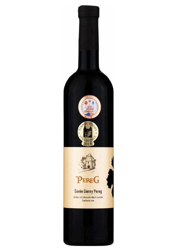 Pereg Cuvée černé značkové víno 0,75 l
