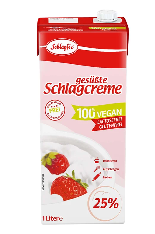Schlagfix Rostlinná šlehačka slazená 25 % 1000 ml