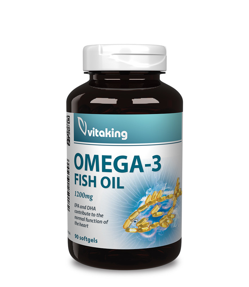 Vitaking Omega-3 1200mg 90 kapslí