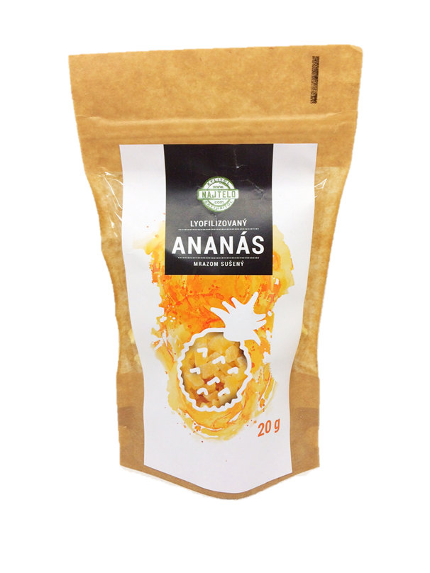 Ananas mrazem sušený lyofilizovaný 20g