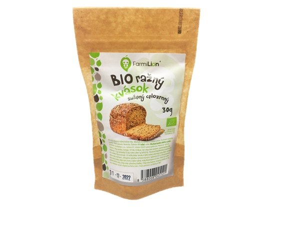Farmilion BIO žitný kvásek 30g
