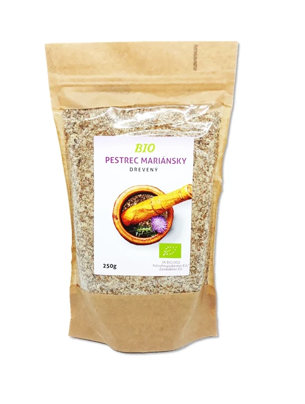 BIO Ostropestřec mariánský drcený plod 250g