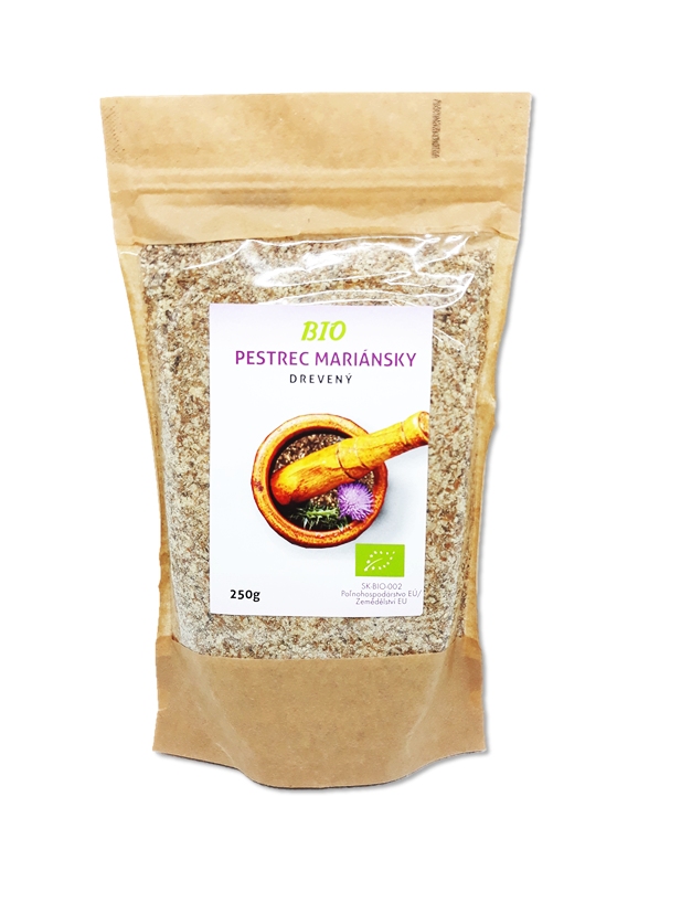BIO Ostropestřec mariánský drcený plod 250g