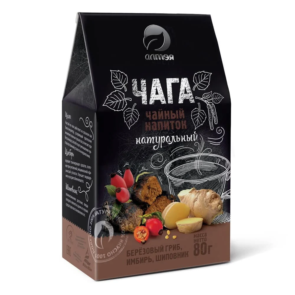 ALTEA Čaga čaj se zázvorem a šípkem sypaný 80 g