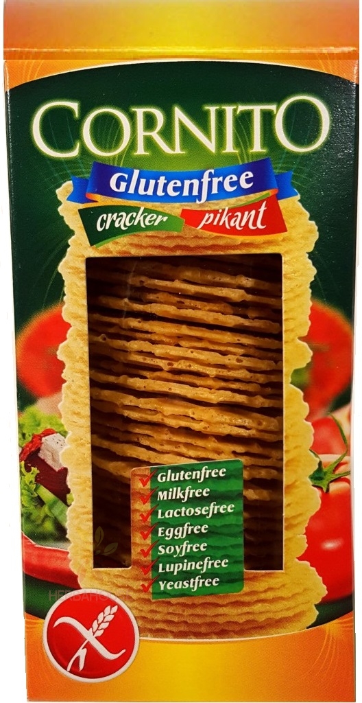 Cornito - bezlepkové krekry pikantní 60g