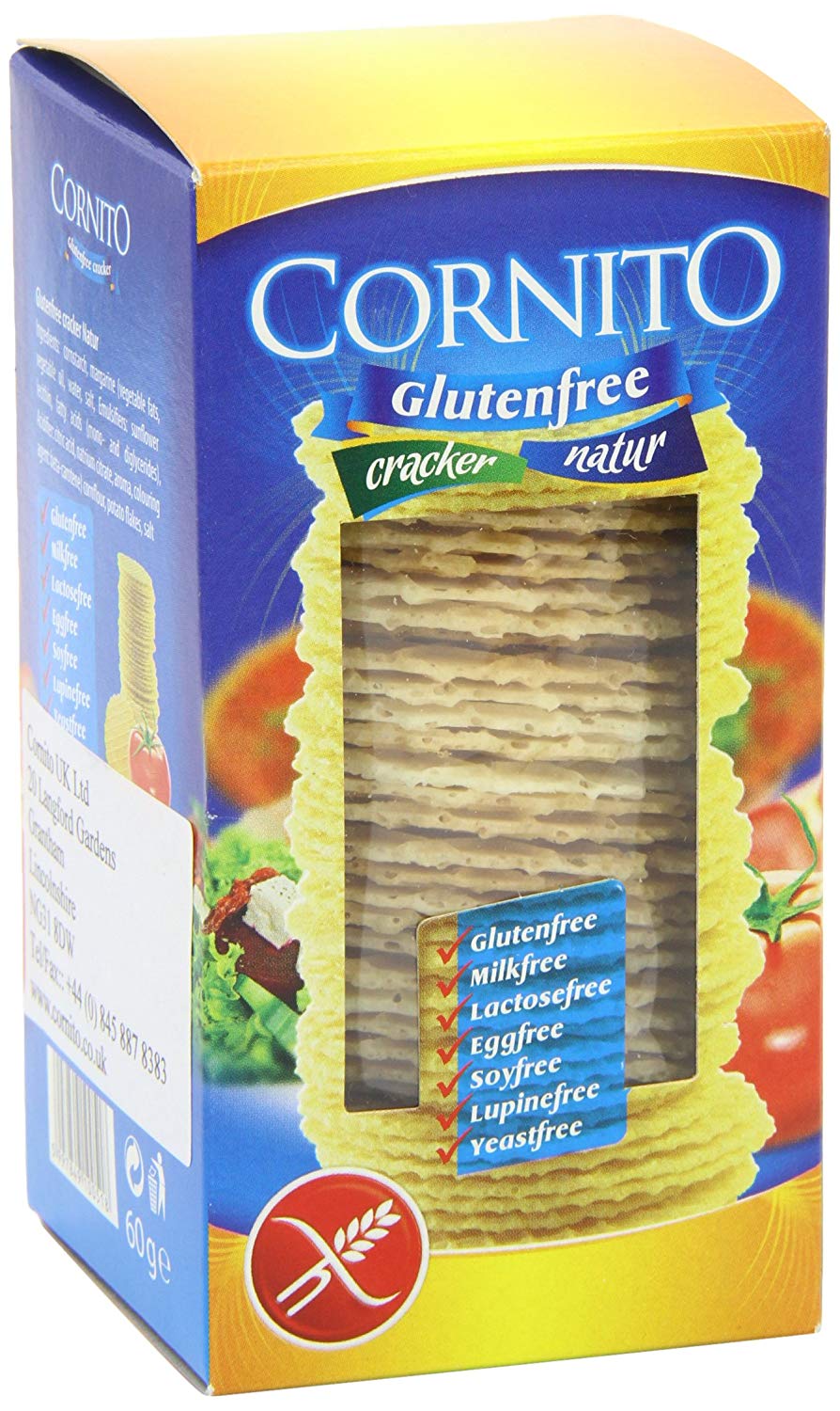 Cornito – bezlepkové slané krekry 60g