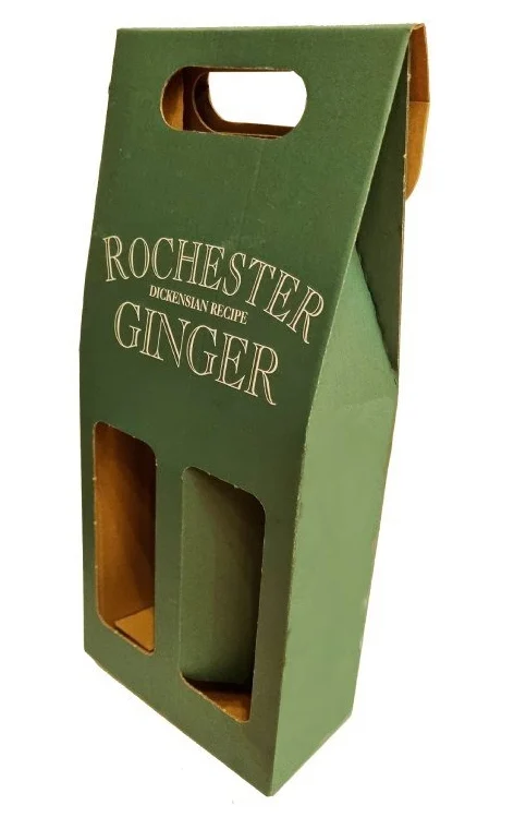 Prázdná dárková krabice na 2x Rochester Ginger Nealkoholický zázvorový nápoj 725 ml