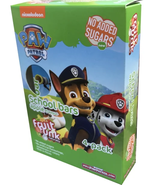 PAW PATROL Fruit Funk - Ovocné tyčinky jablko 4x20g