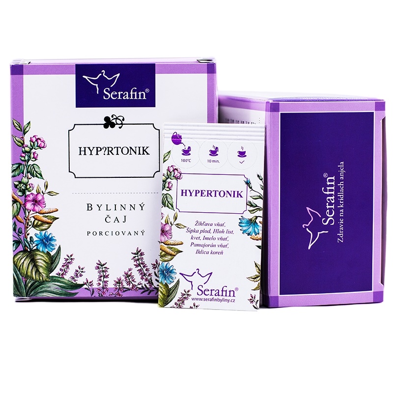 Serafin Hypertonik - bylinný čaj porcovaný 15 x 2,5 g