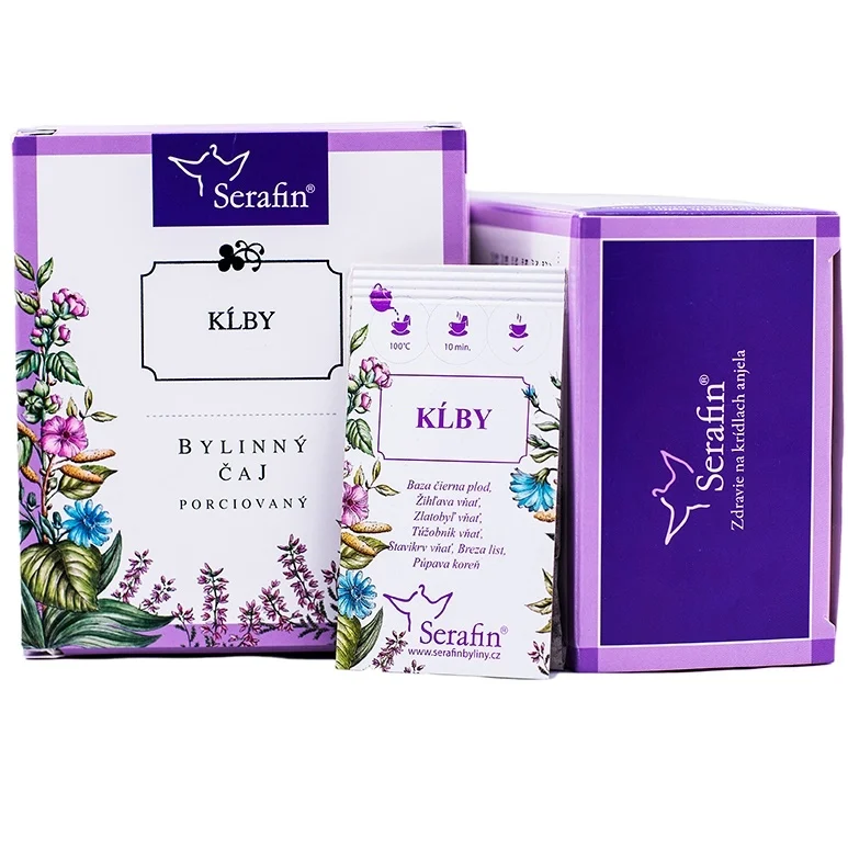 Serafin Klouby - bylinný čaj porcovaný 15 x 2,5 g
