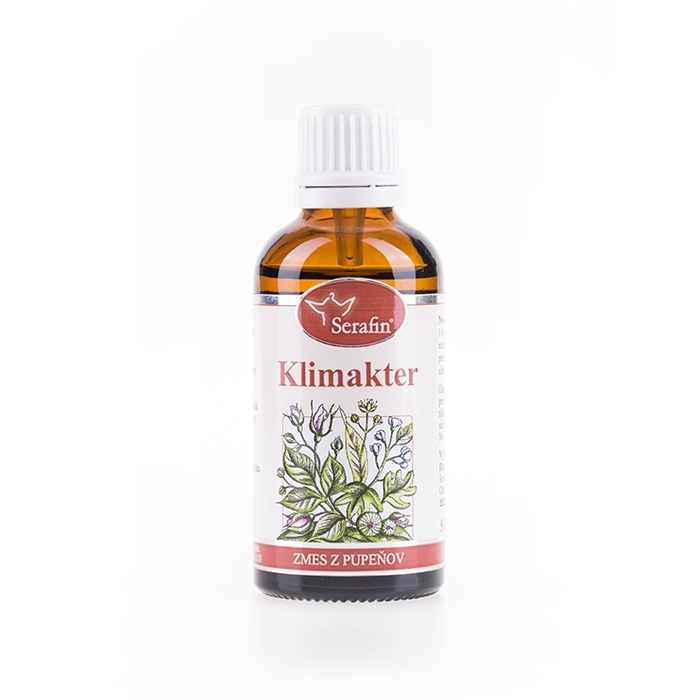 Serafin Klimakter - tinktura ze směsi pupenů 50 ml
