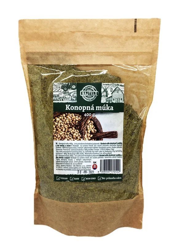 Najtelo Konopná mouka 400g