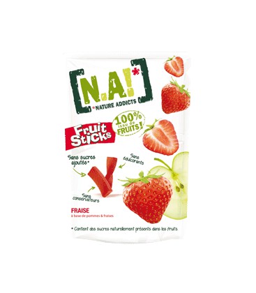 N.A! Ovocné kousky Jablko &amp; Jahoda 35g
