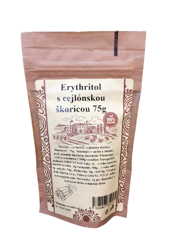 Erythritol skořicový 75g