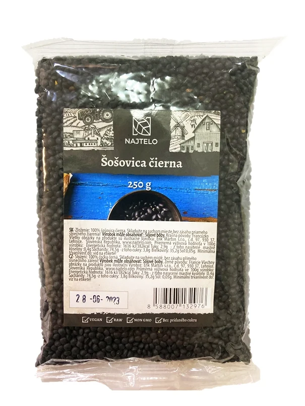 Najtelo Čočka černá 250g