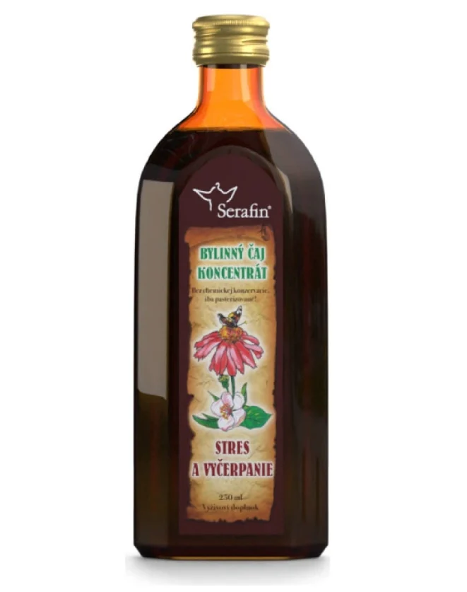 Serafin Stres a vyčerpání - čajový koncentrát 250 ml
