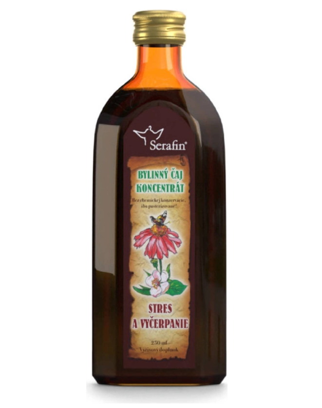 Serafin Stres a vyčerpání - čajový koncentrát 250 ml