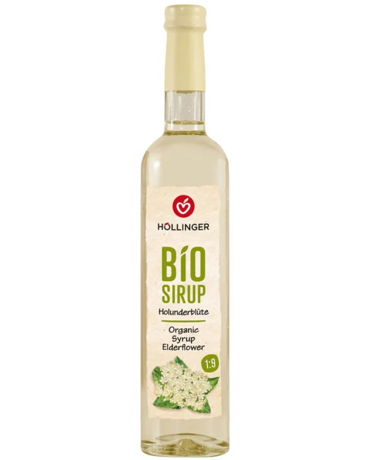 Höllinger Sirup z květu bezu černého Bio 500 ml