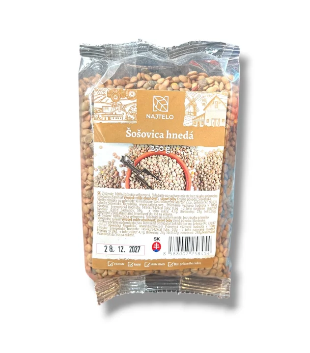 Najtelo Čočka hnědá 250g