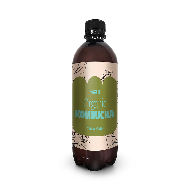 Mozli Kombucha Yerba Maté BIO nápoj 500ml