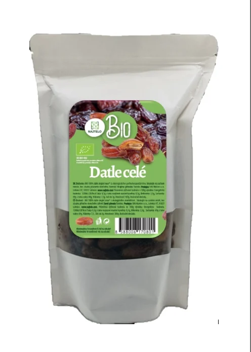 Najtelo Datle sušené bez pecek Bio Deglet Nour 500 g