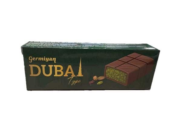 Germiyan Dubajská čokoláda s pistáciovým krémem 30g