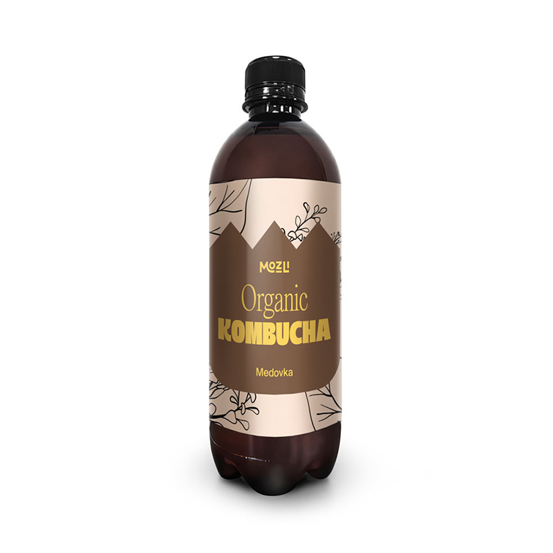 Mozli Kombucha Meduňka BIO nápoj 500ml