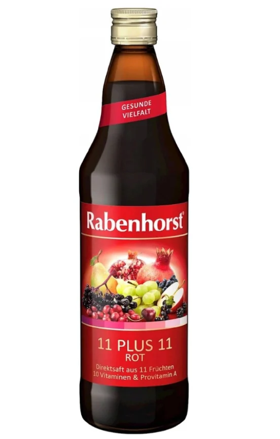 Rabenhorst 11 plus 11 červený multivitamín 750 ml