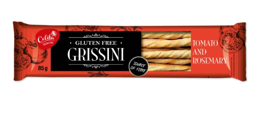 Grissini rajče a rozmarýn 85g Celita