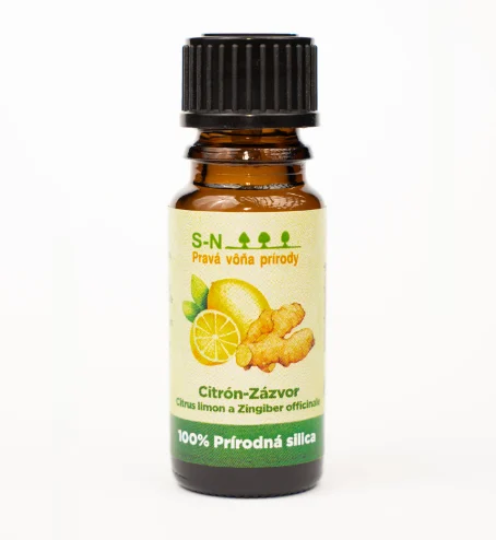 SlowNatur Citron - Zázvor - Citrus limon - Zingiber Officinale (10 ml)