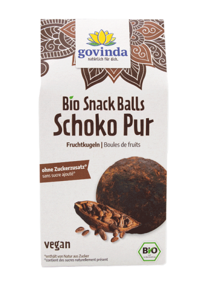 Govinda datlové kuličky s kakaem BIO 100g