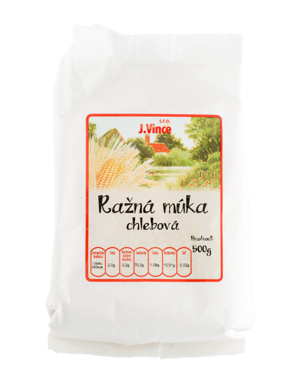 J. Vince Ražná mouka chlebová 500g