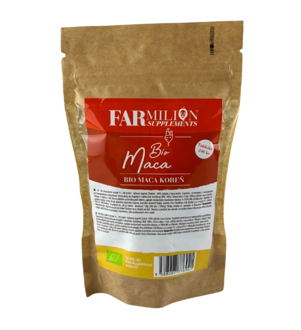 Farmilion BIO MACA tablety 240 ks 500 mg