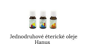 Hanus Esenciální oleje silice 10ml různé vůně