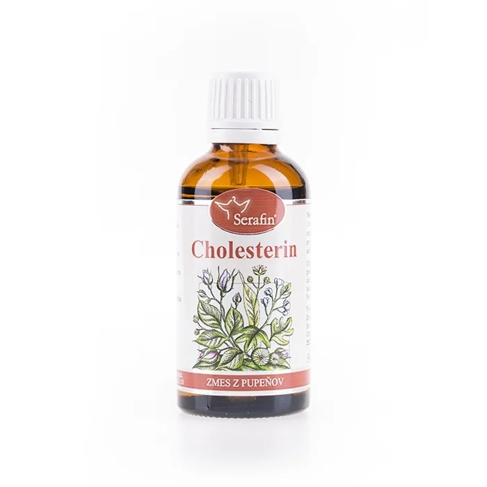 Serafin Cholesterin Tinktura ze směsi pupenů rostlin 50 ml