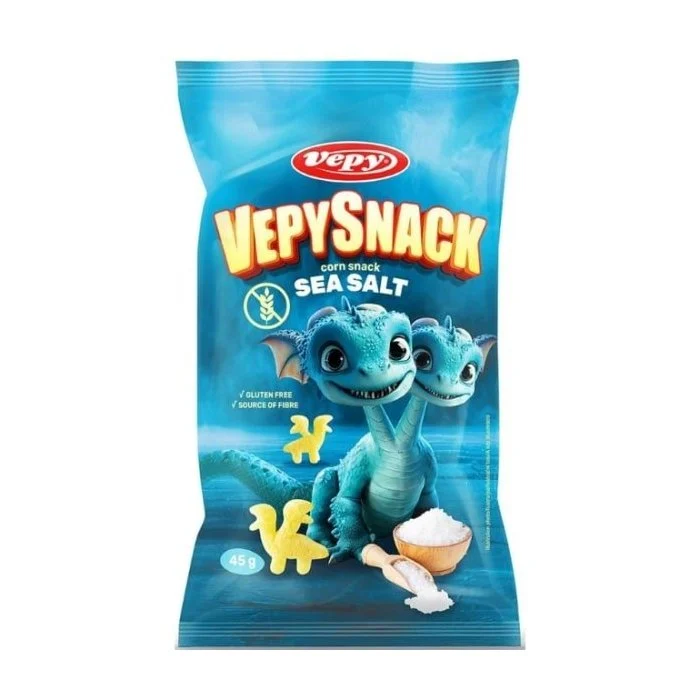 Vepy Vepysnack kukuřičný snack s mořskou solí 45g