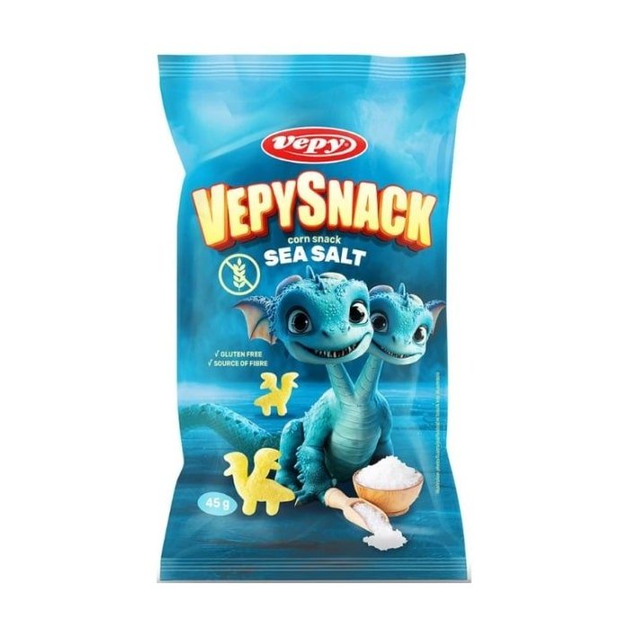 Vepy Vepysnack kukuřičný snack s mořskou solí 45g