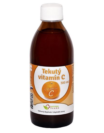 Natural Pharm Tekutý Vitamín C 300 ml