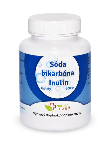 Natural Pharm Soda bikarbona tablety 100 ks