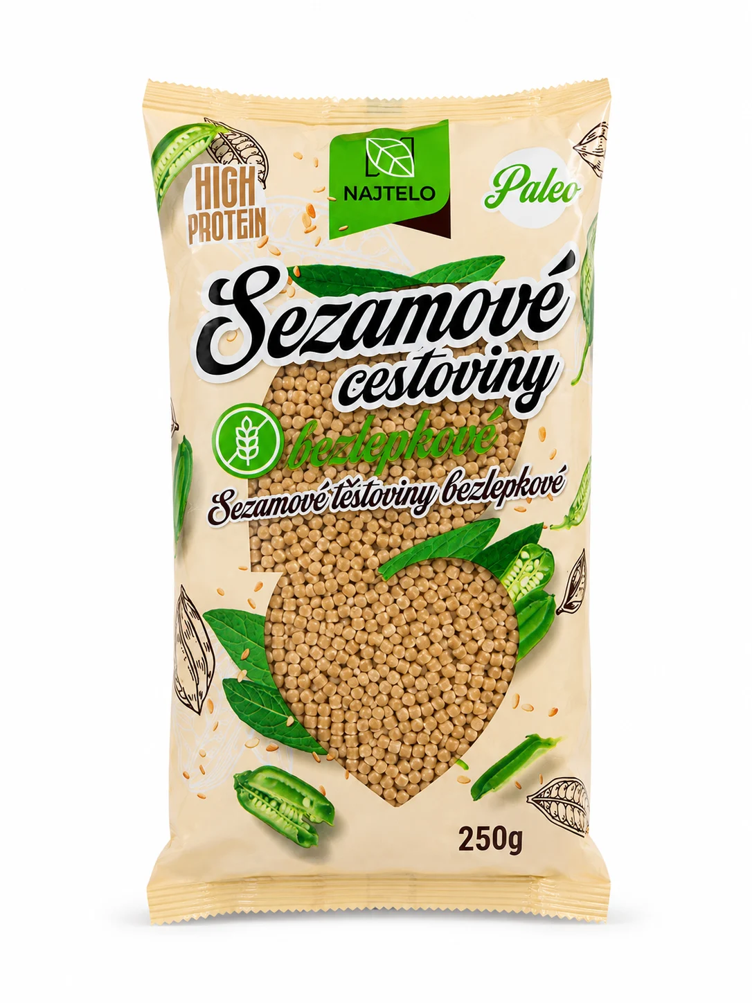 Najtelo sezamové těstoviny tarhoňa 250g